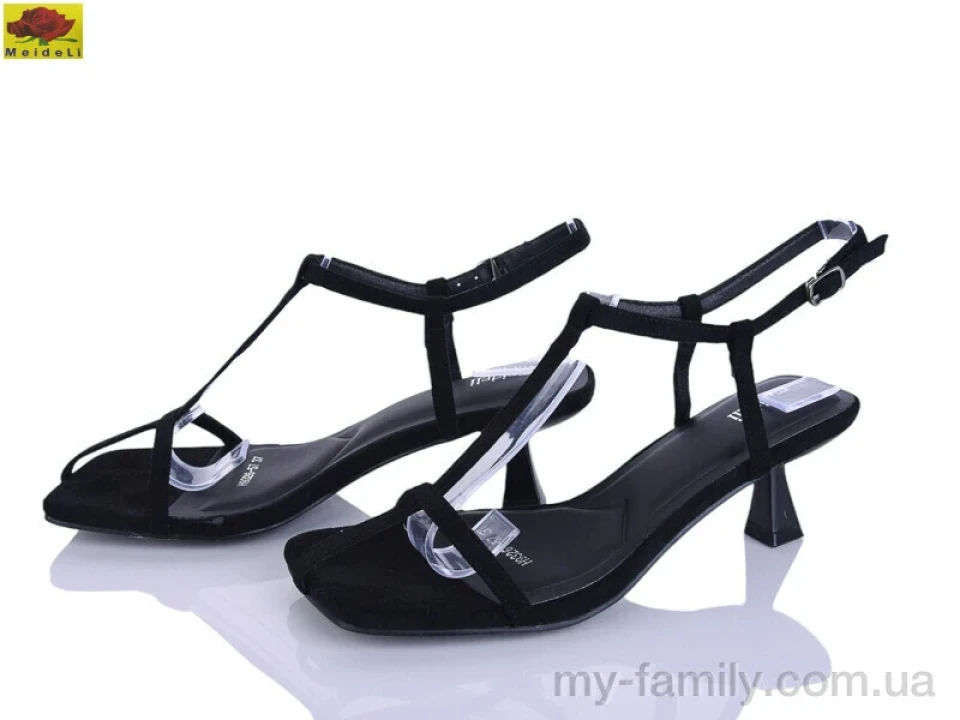 Босоніжки штучна замша чорний жінки -, Жіночі босоніжки оптом