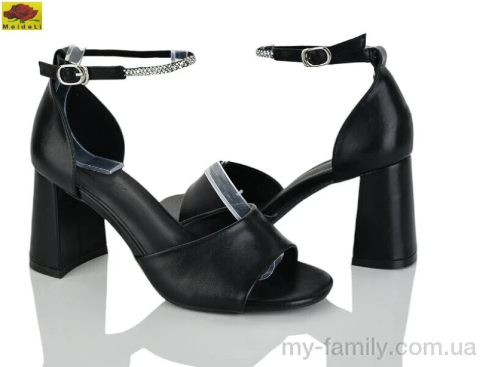 Босоніжки штучна шкіра чорний жінки -, Жіночі босоніжки оптом