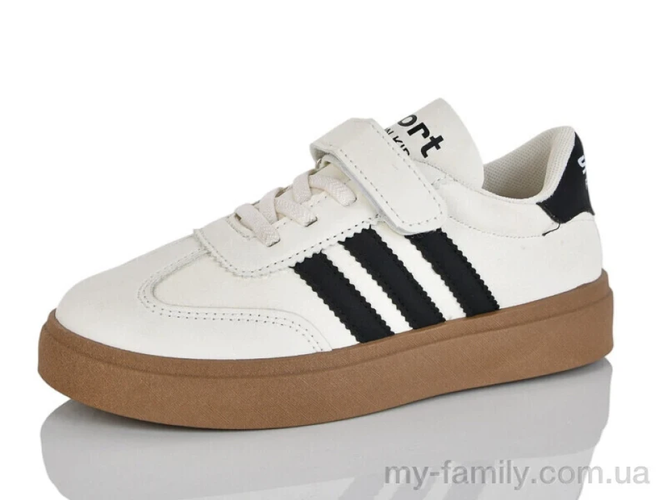 Кросівки штучна шкіра бежевий діти унісекс, Дитячі кросівки оптом