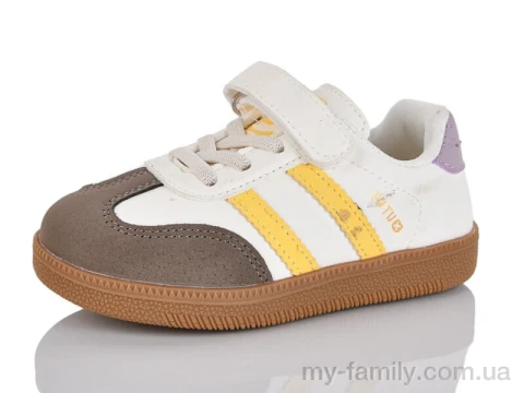 Кросівки штучна шкіра-штучна замша бежевий діти хлопчик, Дитячі кросівки оптом