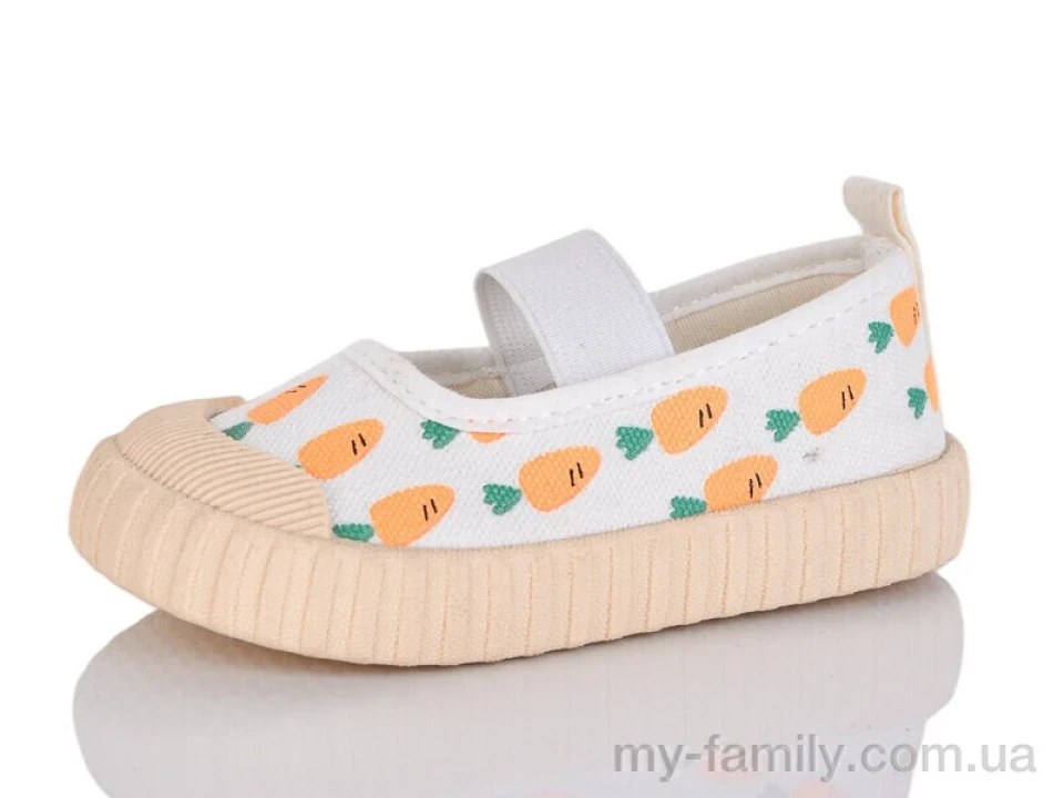 Сліпони текстиль білий діти унісекс, Дитячі сліпони оптом
