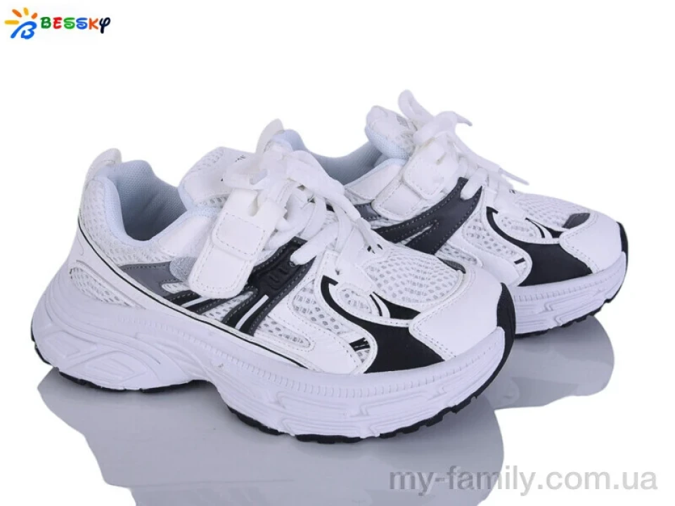 Кросівки штучна шкіра-текстиль білий діти -, Дитячі кросівки оптом