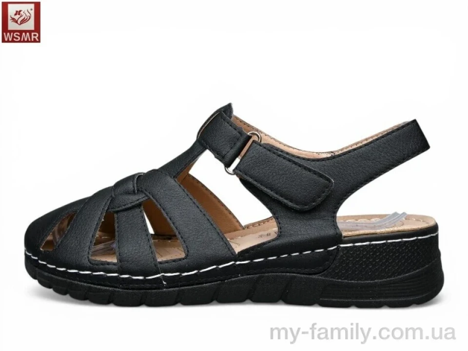 Босоніжки штучна шкіра чорний жінки -, Жіночі босоніжки оптом