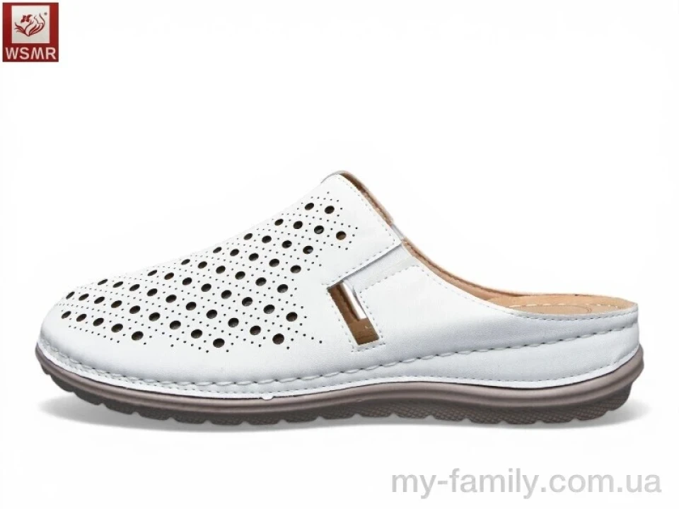 Шльопанці штучна шкіра білий жінки -, Жіночі шльопанці оптом