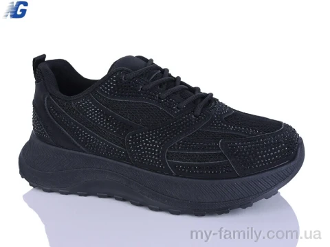 Кросівки штучна замша-текстиль чорний жінки -, Жіночі кросівки оптом