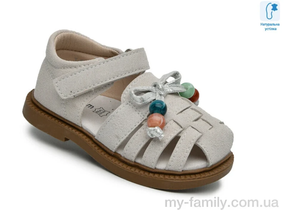 Босоніжки штучна замша сірий діти дівчинка, Взуття оптом діти