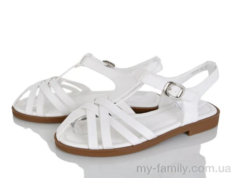 Босоніжки штучна шкіра білий жінки -, Жіночі босоніжки оптом