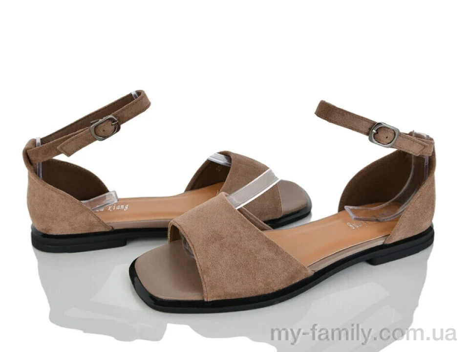 Босоніжки штучна замша коричневий жінки -, Жіночі босоніжки оптом