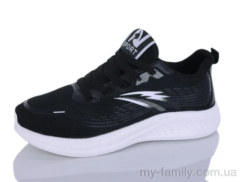 Кросівки текстиль чорний жінки -, Жіночі кросівки оптом