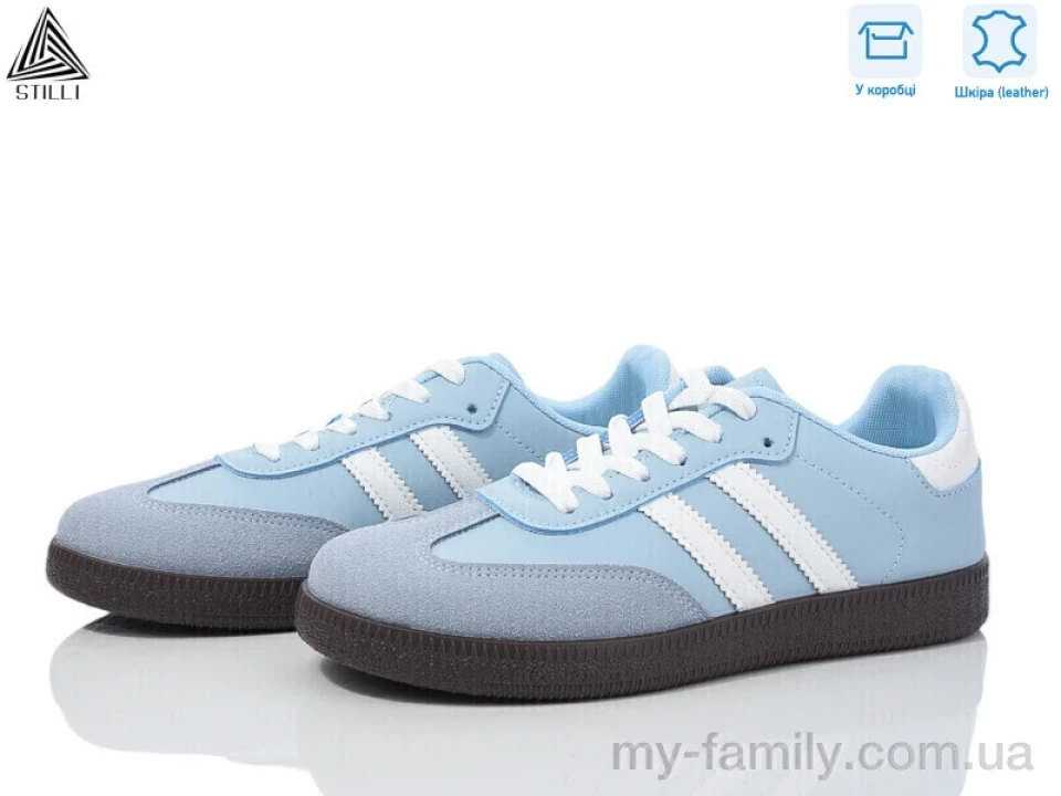 Кросівки натуральна шкіра блакитний жінки -, Жіночі кросівки оптом