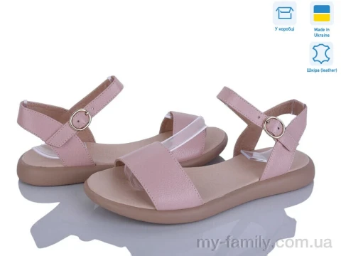 Босоніжки натуральна шкіра рожевий жінки -, Жіночі босоніжки оптом