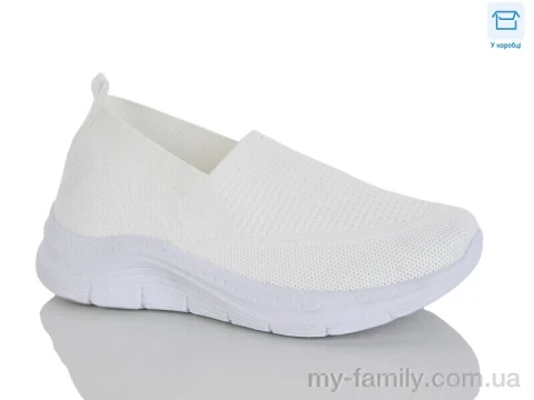 Кросівки текстиль білий жінки -, Жіночі кросівки оптом