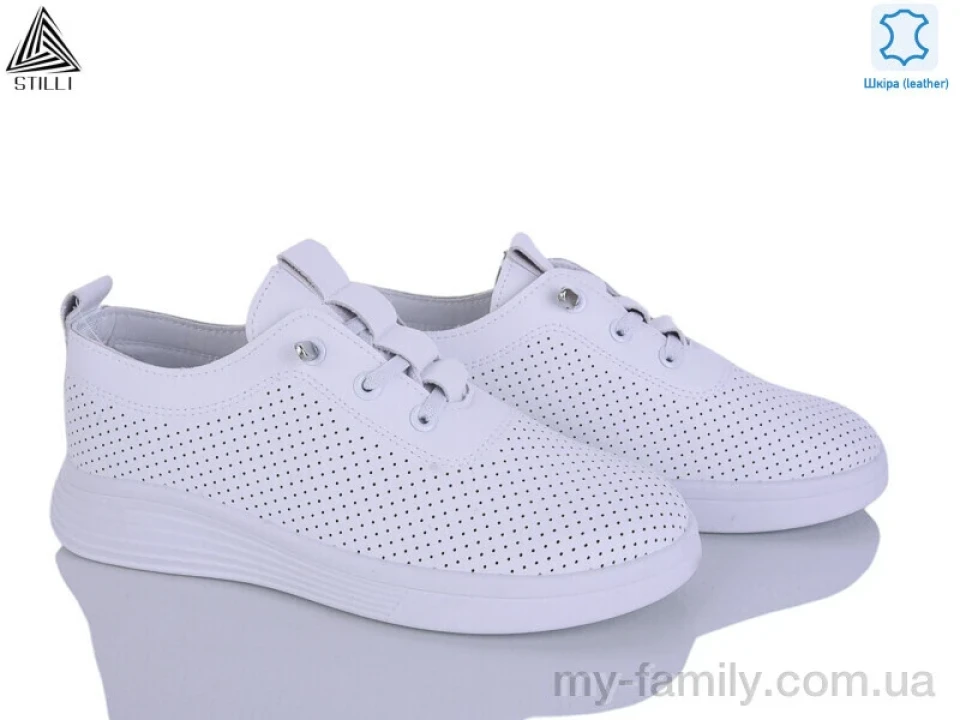 Кросівки натуральна шкіра білий жінки -, Жіночі кросівки оптом