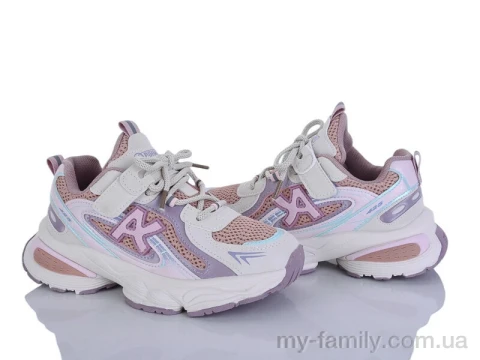 Кроссовки искусственная кожа-текстиль розовый дети девочка, Детски кроссовки оптом