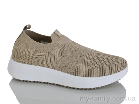 Кроссовки текстиль бежевый женщины -, Женские кроссовки оптом