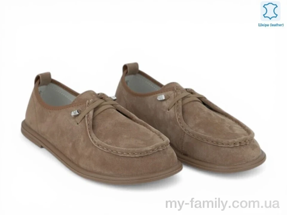 Туфлі натуральна шкіра бежевий жінки -, Туфлі жіночі оптом