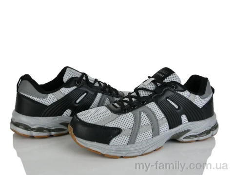 Кроссовки искусственная кожа-текстиль серый мужчины -, Мужские кроссовки оптом