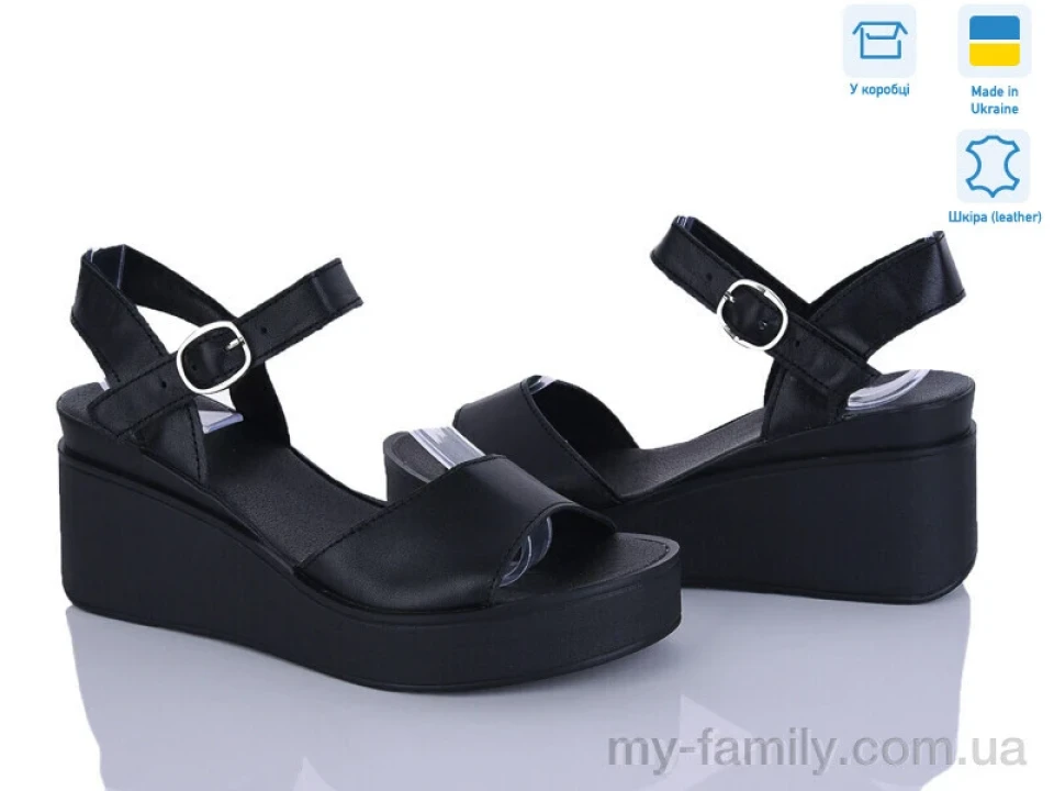 Босоніжки натуральна шкіра чорний жінки -, Жіночі босоніжки оптом