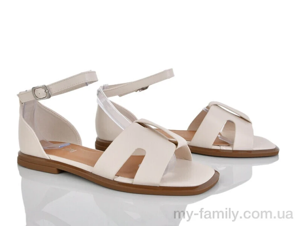 Босоніжки штучна шкіра бежевий жінки -, Жіночі босоніжки оптом