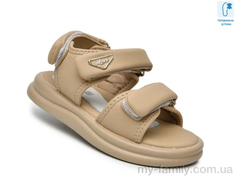 Босоніжки штучна шкіра коричневий діти дівчинка, Взуття оптом діти