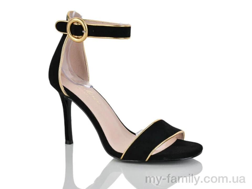 Босоніжки штучна замша чорний жінки -, Жіночі босоніжки оптом