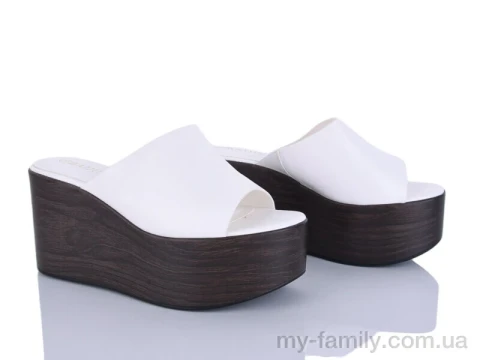 Шлепки искусственная кожа белый женщины -, Женские шлепки оптом
