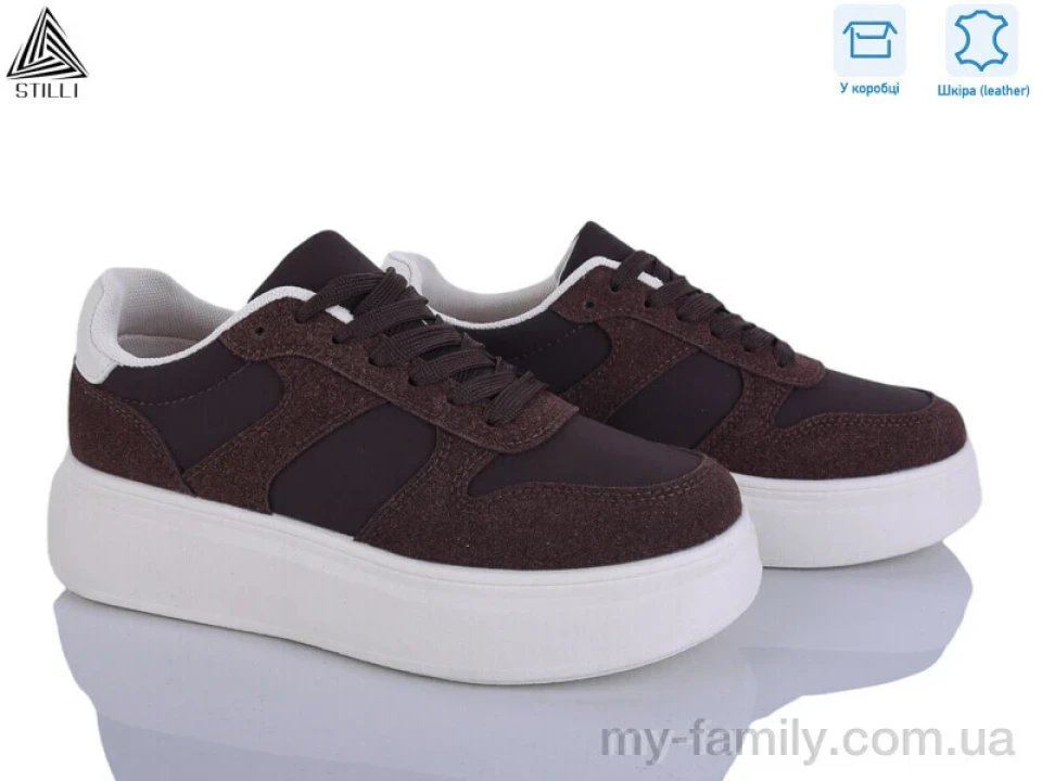 Кросівки натуральна замша-натуральна шкіра коричневий жінки -, Жіночі кросівки оптом