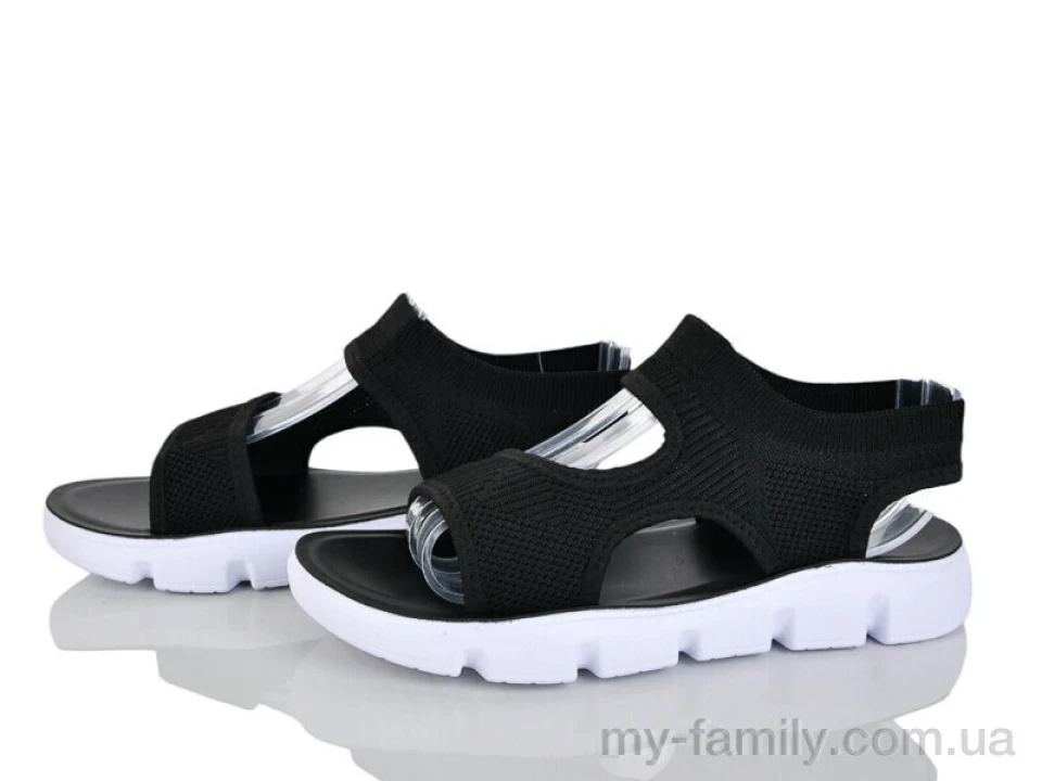 Босоніжки текстиль чорний жінки -, Жіночі босоніжки оптом