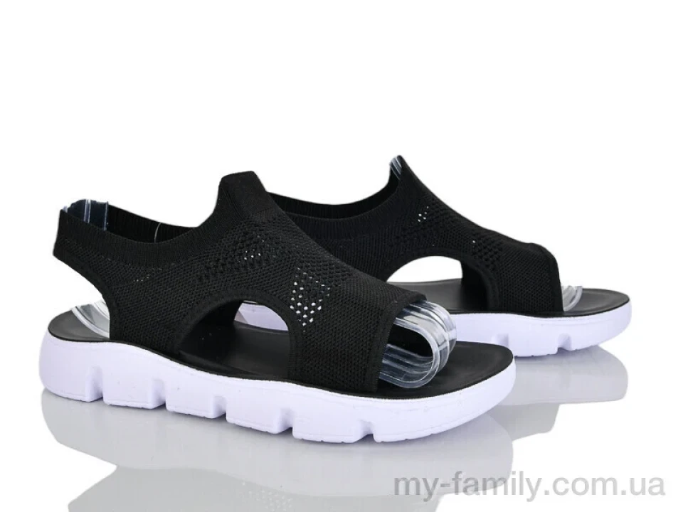 Босоніжки текстиль чорний жінки -, Жіночі босоніжки оптом