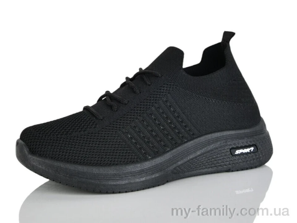 Кросівки текстиль чорний жінки -, Жіночі кросівки оптом