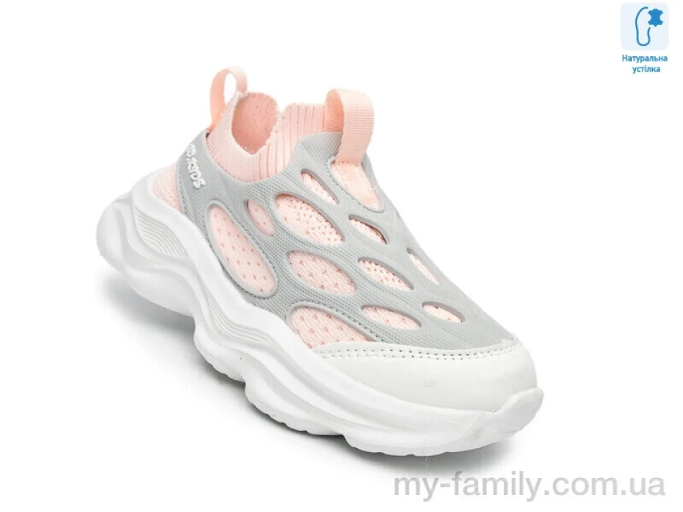 Кроссовки текстиль-пена розовый дети девочка, Детски кроссовки оптом