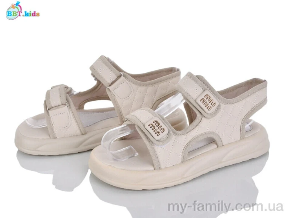 Босоніжки штучна шкіра бежевий діти дівчинка, Взуття оптом діти