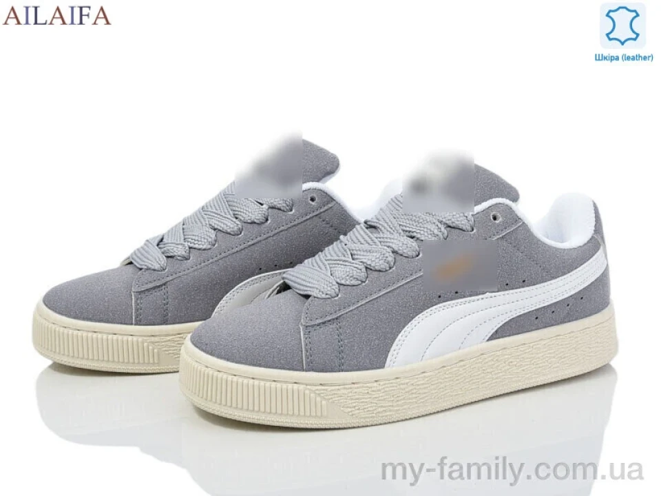 Кросівки натуральна замша сірий жінки -, Жіночі кросівки оптом