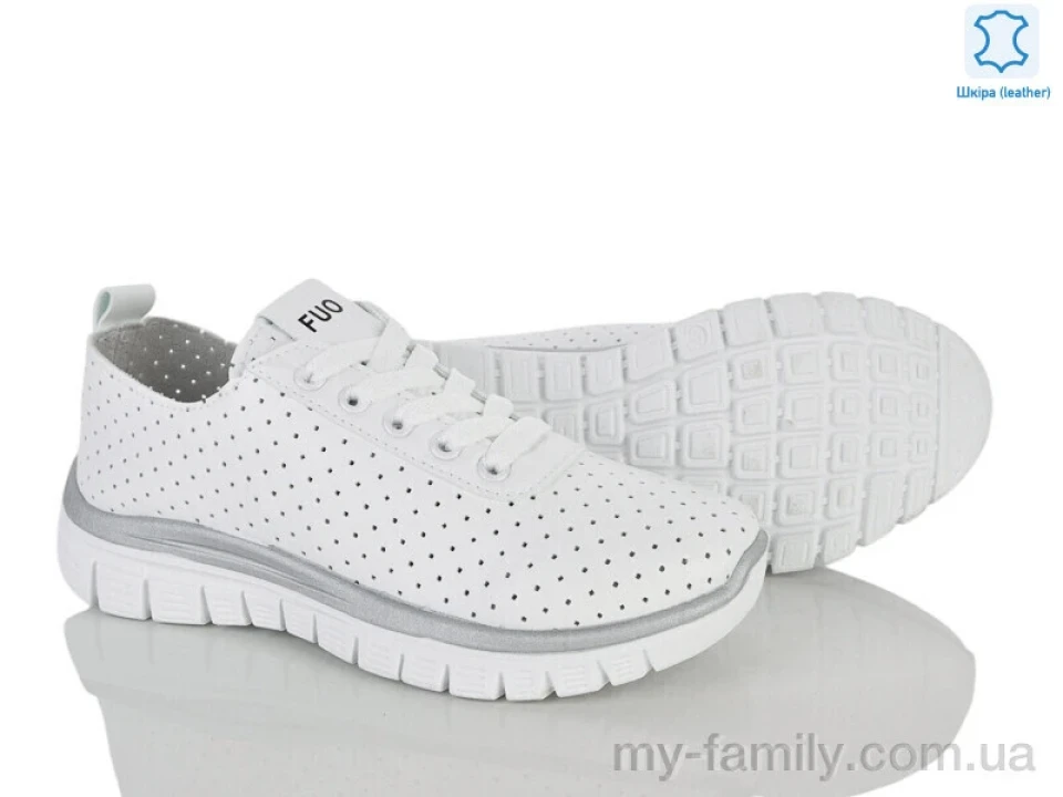 Кросівки натуральна шкіра білий жінки -, Жіночі кросівки оптом