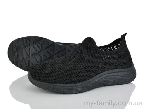 Кросівки текстиль чорний жінки -, Жіночі кросівки оптом