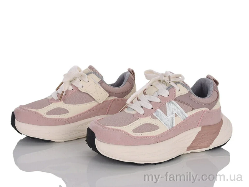Кросівки штучна шкіра-штучна замша рожевий діти дівчинка, Дитячі кросівки оптом