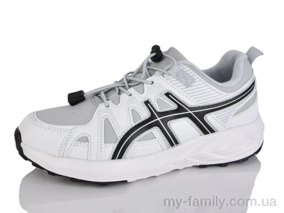 Кросівки штучна шкіра сірий унісекс -, Унісекс кросівки оптом