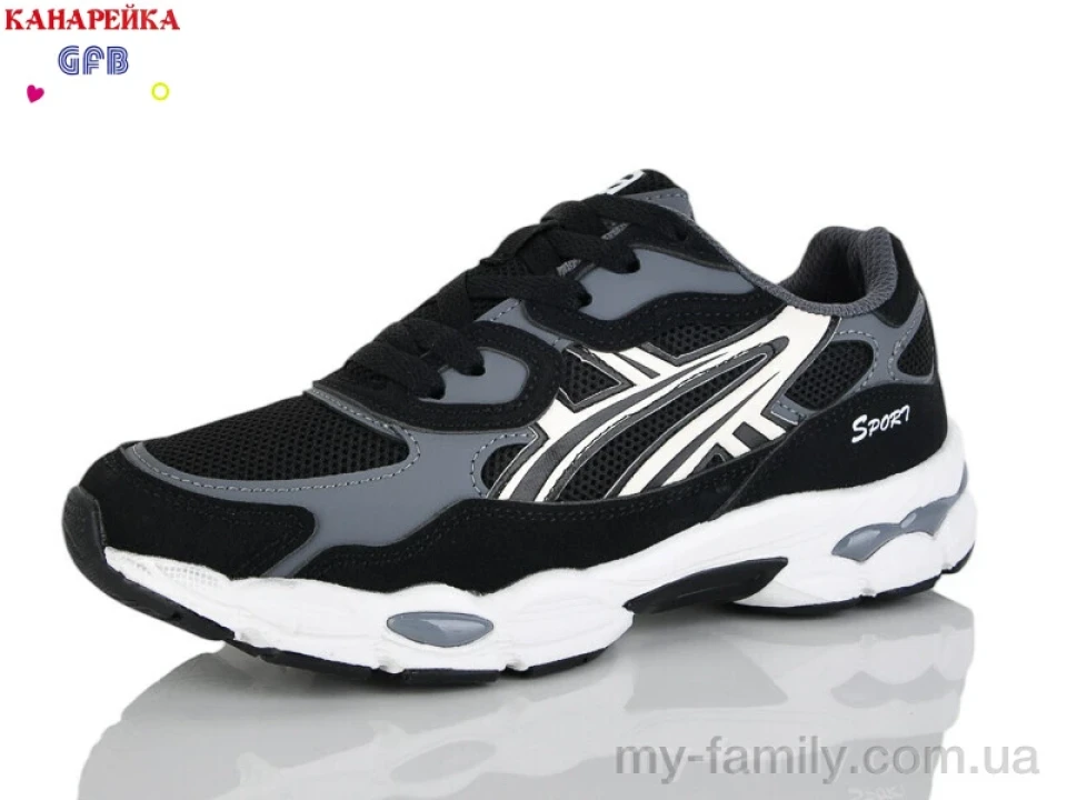 Кросівки штучна шкіра-текстиль чорний жінки -, Жіночі кросівки оптом