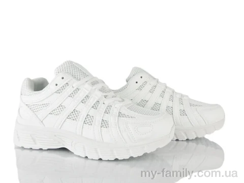 Кросівки штучна шкіра-текстиль білий жінки -, Жіночі кросівки оптом