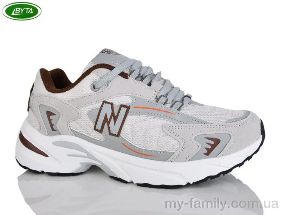 Кроссовки искусственная кожа-текстиль бежевый унисекс -, Унисекс кроссовки оптом