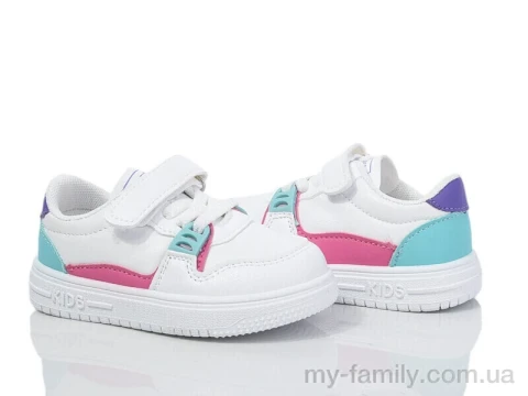 Кросівки штучна шкіра білий діти дівчинка, Дитячі кросівки оптом