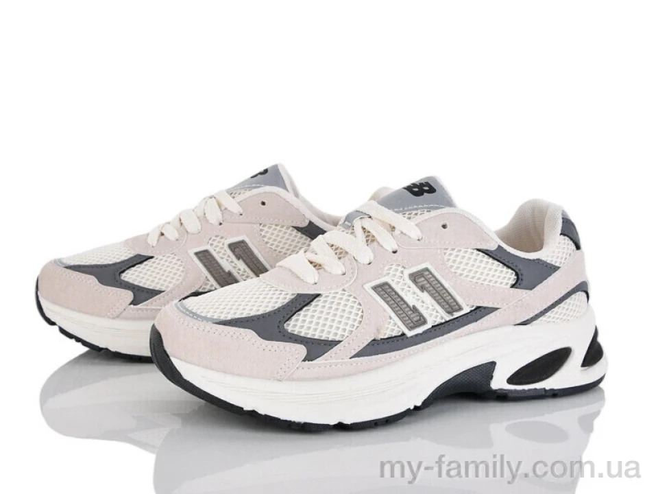 Кросівки штучна замша-текстиль бежевий діти дівчинка, Дитячі кросівки оптом