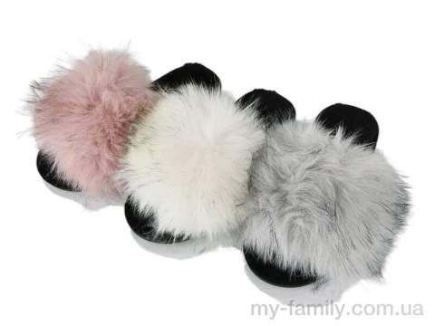 Капці штучне хутро мікс жінки -, Капці оптом