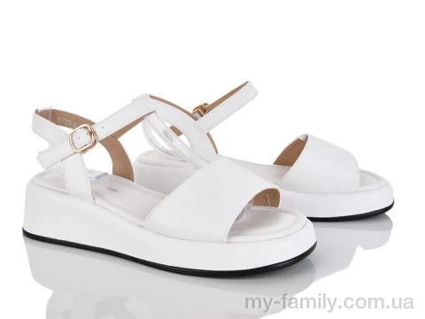 Босоніжки штучна шкіра білий жінки -, Жіночі босоніжки оптом