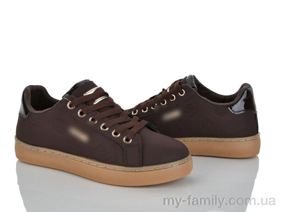 Кросівки штучна шкіра коричневий жінки -, Жіночі кросівки оптом