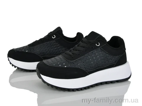 Кросівки штучна шкіра-штучна замша чорний жінки -, Жіночі кросівки оптом