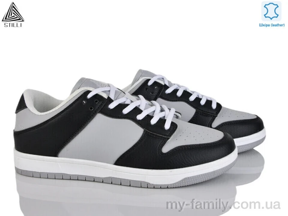 Кросівки натуральна шкіра сірий чоловіки -, Чоловічі кросівки оптом