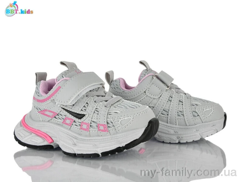 Кросівки штучна шкіра-текстиль сірий діти дівчинка, Дитячі кросівки оптом