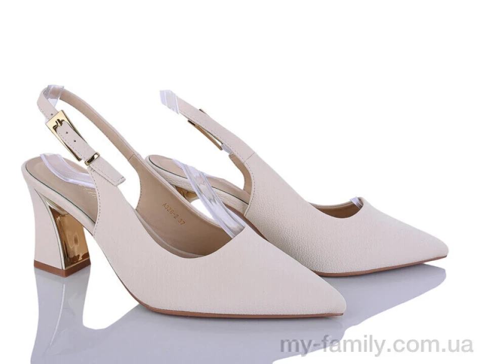 Туфлі штучна шкіра бежевий жінки -, Туфлі жіночі оптом