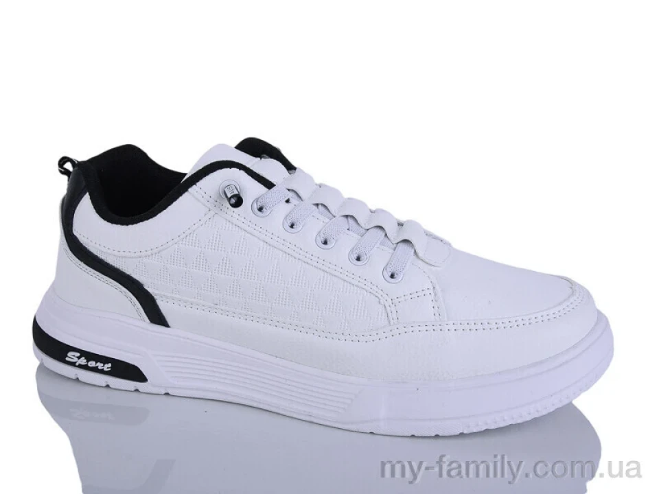 Кросівки штучна шкіра білий чоловіки -, Чоловічі кросівки оптом